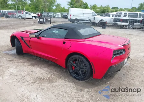 2016 Chevrolet Corvette Stingray из США, поврежденный, VIN 1G1YD3D76G5107169